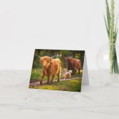 Note Card "Heading Out" (Vorderseite)