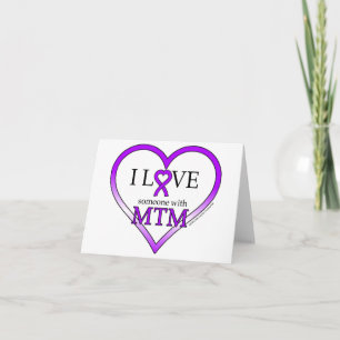 Note Card - I Liebe Jemand mit MTM Karte