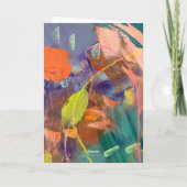 Note Card im Wilden Garden Design (Rückseite)