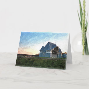 NOTE CARD: Lake Harriet, "Bandshell at Dusk"_ Card Karte
