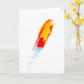 Note Card: "Life Burst" Karte (Gelbe Blume)