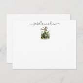 Note Card: Magic Fairy Pixie Script Mitteilungskarte (Vorne/Hinten)