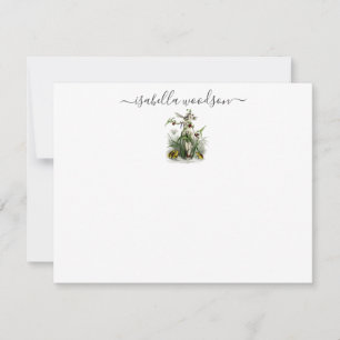 Note Card: Magic Fairy Pixie Script Mitteilungskarte