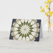 Note Card, Mandela Digital Design, Leere Karte (Gelbe Blume)