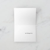 Note Card mit kittendem Foto Karte (Innenseite)
