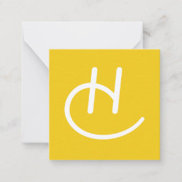 Note Card Mitteilungskarte