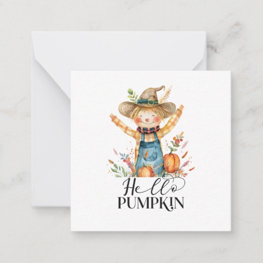 Note Card Mitteilungskarte (Vorderseite)