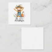 Note Card Mitteilungskarte (Vorne/Hinten)