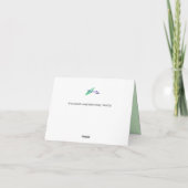 Note Card North America Humming Bird (Rückseite)