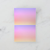 Note Card : Tanz innerhalb des Nebels (Innenseite)