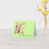 Note Card "Thinking of You" Karte (Gelbe Blume)