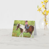 Note Card "Trust" Karte (Gelbe Blume)