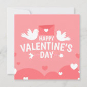 Note Card Valentine Mitteilungskarte (Vorderseite)