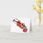 Note Card/Violine mit Rose Karte (Gelbe Blume)