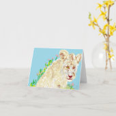 Note Card, weiße Standard-Umschläge im Lieferumfan Karte (Gelbe Blume)