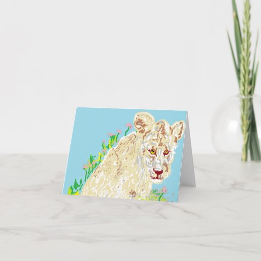 Note Card, weiße Standard-Umschläge im Lieferumfan Karte (Vorderseite)