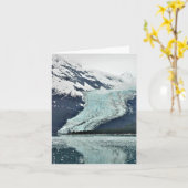 Note Card - Whitter-Uni Fjord Karte (Gelbe Blume)