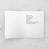 Note Card zum Aufheitern eines Freundes, der keine Karte (Innenseite)