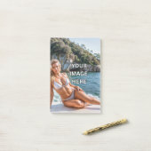 NOTE! 🗒️ Custom Notes – Add Image or Text Post-it Klebezettel (Auf Schreibtisch)