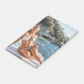 NOTE! 🗒️ Custom Notes – Add Image or Text Post-it Klebezettel (angewinkelt)
