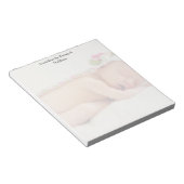 "Note From the Mommy of", Custom Foto Notizblock (angewinkelt)