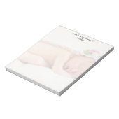 "Note From the Mommy of", Custom Foto Notizblock (Rotiert)