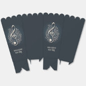 Note für benutzerdefinierten Text Musical Clef Geschenkschachtel (Ungeklappt)