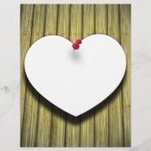 Note Heart - Letterhead Stationery (Vorderseite)