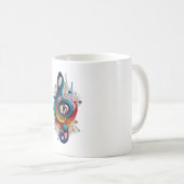 Note Musik Kaffeetasse (VorderseiteRechts)