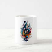 Note Musik Kaffeetasse (Mittel)