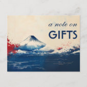 Note on GIFTS Japonesque Harmony with Fuji Begleitkarte (Vorderseite)