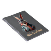 Note pad Bunny Design elegant stilvoll Notizblock (Rechte Seite)