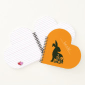 Note pad Bunny Design elegant stilvoll Notizblock (Innenseite)