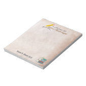 Note Pad für den angepassten Psychologen Notizblock (Rotiert)
