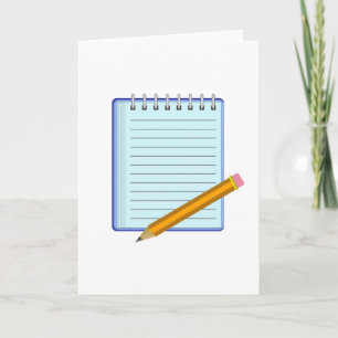 Note Pad Karte