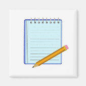 Note Pad Magnet (Vorne)