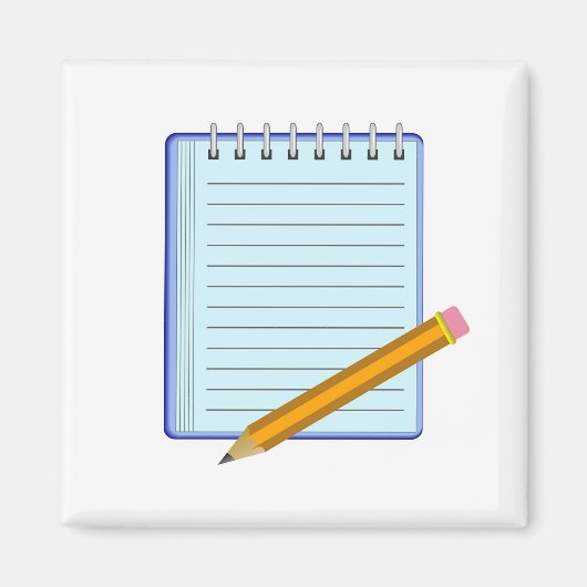 Note Pad Magnet (Vorne)