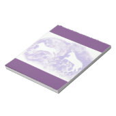 Note Pad mit Pferdedesign Notizblock (Rotiert)