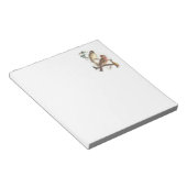 Note Pad mit schönen Vögeln Notizblock (angewinkelt)
