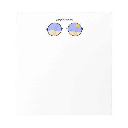 Note Pad Notizblock (Vorderseite)