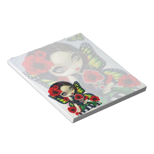 Note Pad "Poppy Magic" Notizblock (angewinkelt)