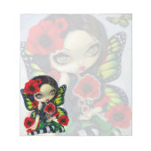 Note Pad "Poppy Magic" Notizblock (Vorderseite)