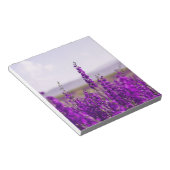 NOTE PAD-STATIONIERUNG FÜR DAS LAVENDER-FELD NOTIZBLOCK (angewinkelt)