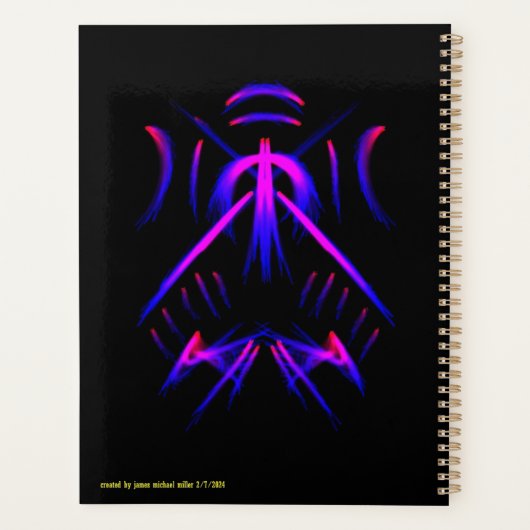 Note Pad von James Michael Miller Planer (Rückseite)