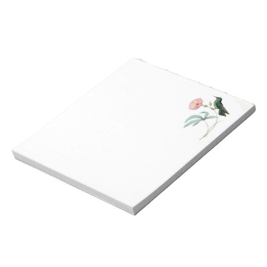 Note Pad with Hummingbirds Notizblock (Rotiert)