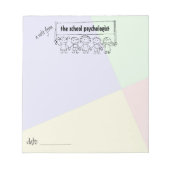 Note Pad with Kid Banner Notizblock (Vorderseite)