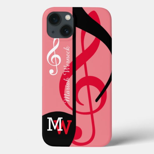 Note pink Case-Mate iPhone hülle (Rückseite)