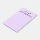 "Note to self" - Funny Quarantine Post-It Notes Klebezettel (angewinkelt)