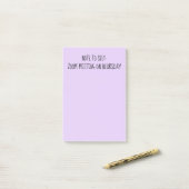 "Note to self" - Funny Quarantine Post-It Notes Post-it Klebezettel (Auf Schreibtisch)