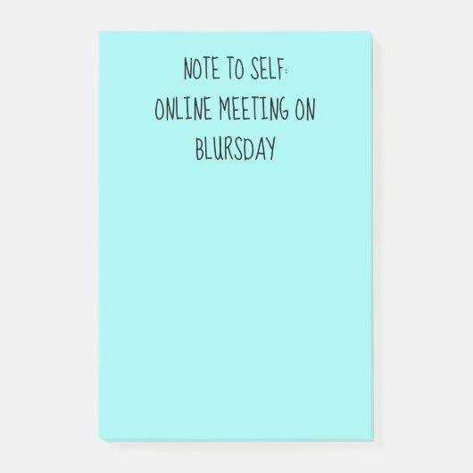 "Note to Self" - Funny Zuhause Office Notes Post-it Klebezettel (Vorderseite)